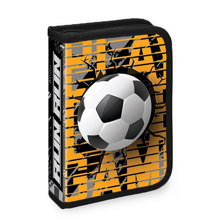 Несесер S-cool, Необорудван, 1 цип, 20x13x4 см, Football
