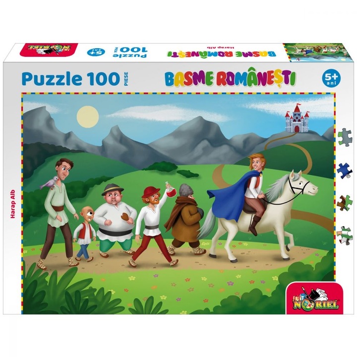 Noriel Puzzle, 100 darab, Román tündérmesék: Harap Alb története