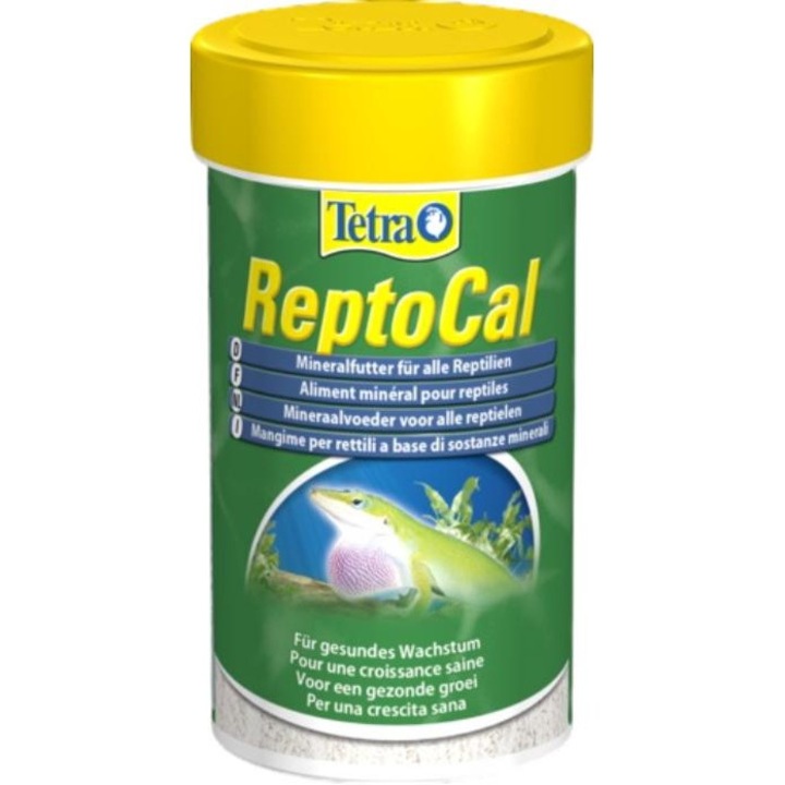 Ásványi kiegészítő kétéltűeknek, Tetra, kalcium/foszfor/D3, 100ml/60g