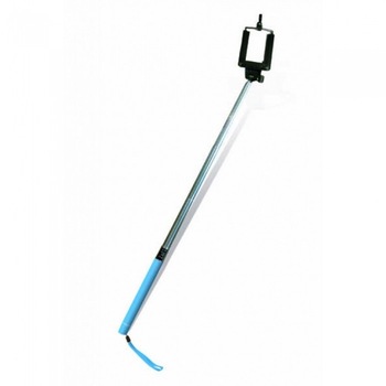 Telescop Selfie Stick TnB, 29-110 cm, Albastru Telescop Selfie Stick TnB, 29-110 cm, Albastru