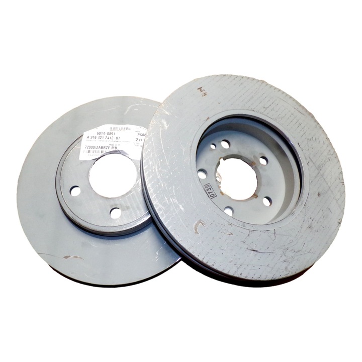 Féktárcsa készlet, Mercedes-Benz, Ezüst