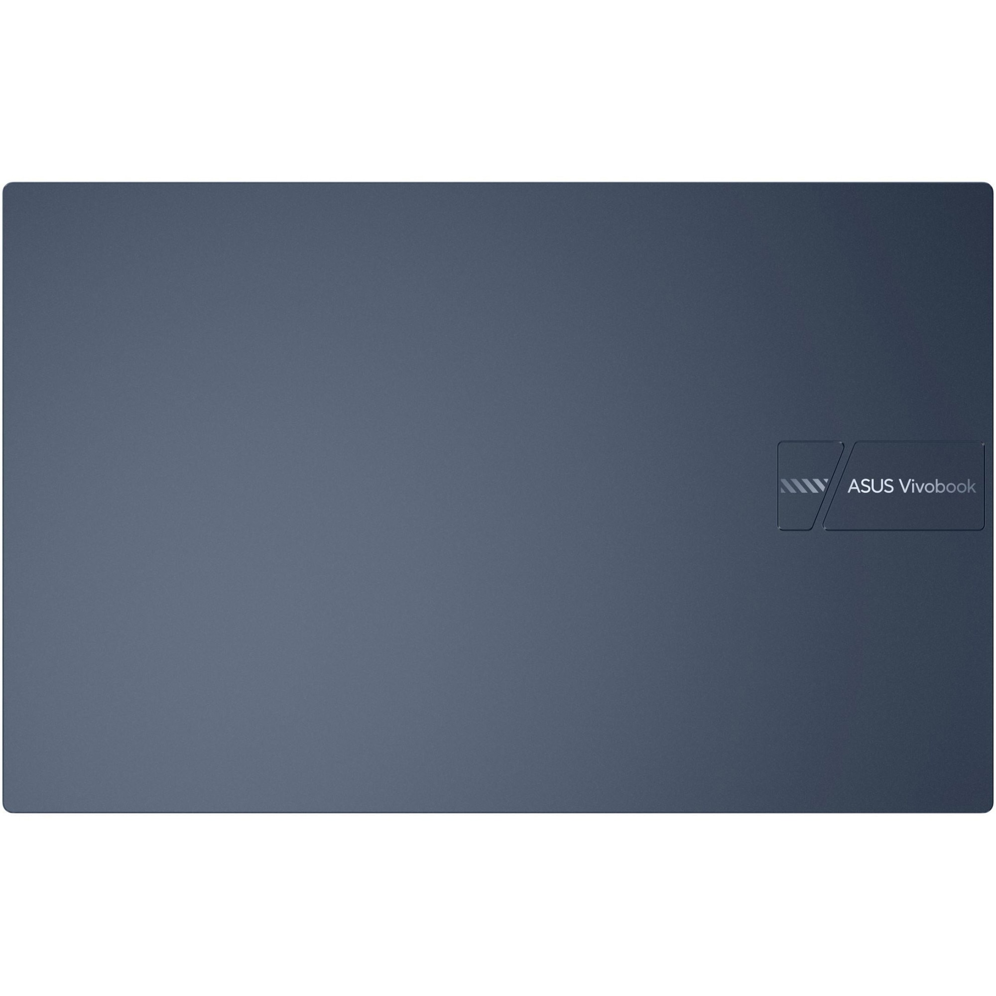 Laptop ASUS Vivobook X1704VA cu procesor Intel® Core™ i3-1315U pana la 4.5 GHz, 17.3", Full HD, 8GB, 512GB SSD, Intel® UHD Graphics, No OS, Quiet Blue