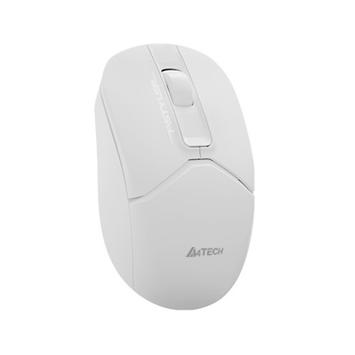 Безжична мишка A4Tech FG12-WH, 1200dpi, Бял