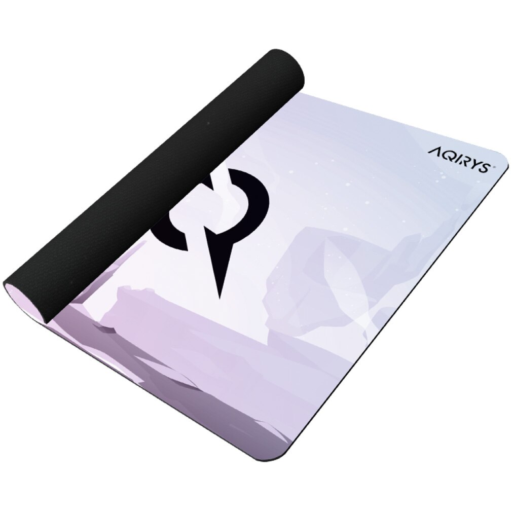 Mousepad Aqirys Gravity Medium, microfibra, 450 x 400 x 4 mm, Negru