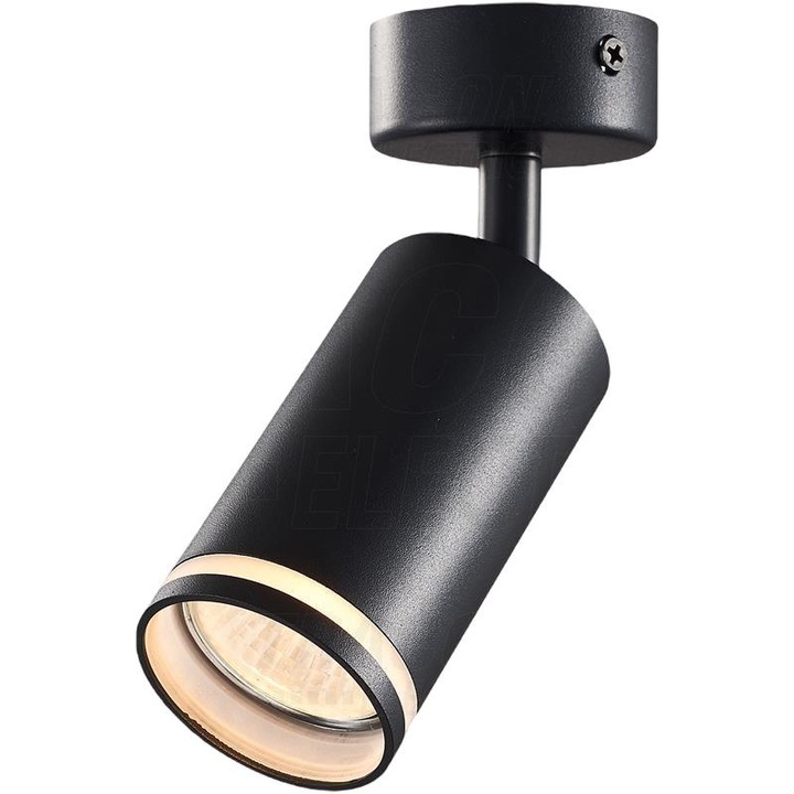 Spot de tavan Tracon Electric, LED, 35W, GU10, IP20, Aluminiu, Negru