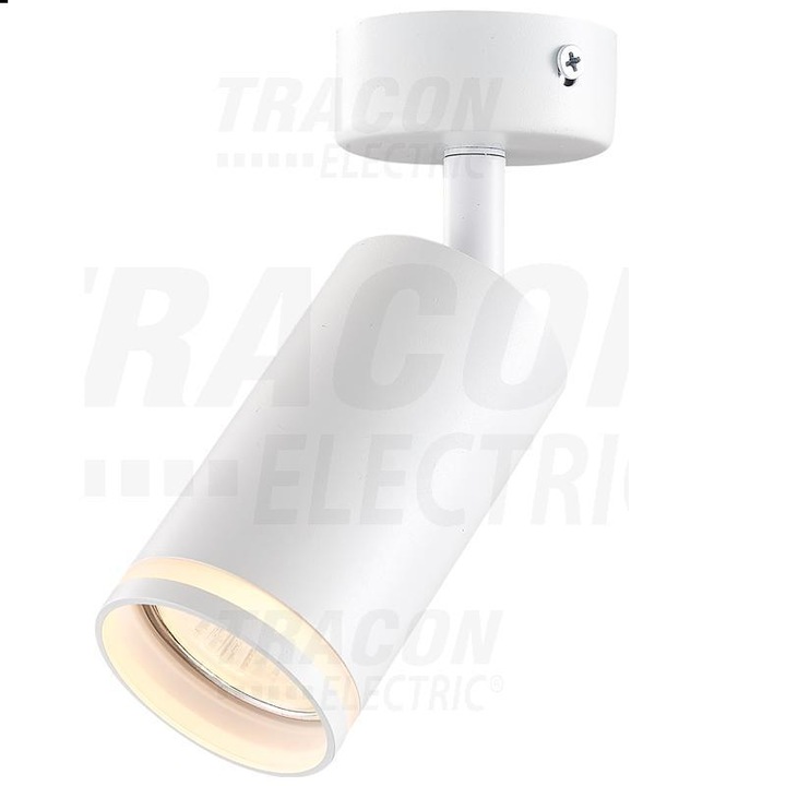Spot de tavan, Tracon Electric, reglabil, alb SPGU10LMAW