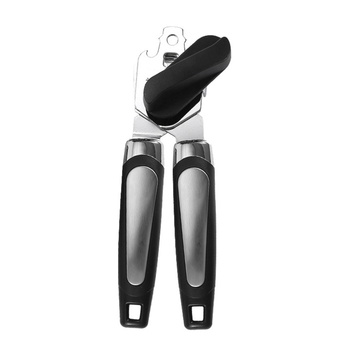 Jormftte konzervnyitó, PP és rozsdamentes acél, ergonomikus kialakítás, könnyen használható, 1 darab