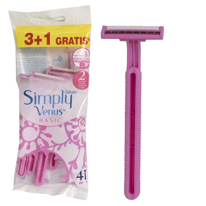 Set 4 aparate de ras, Simply Venus 3in1, 53754