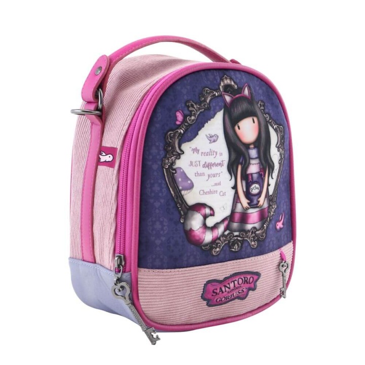 Gorjuss Cheshire Cat Fashion hátizsák 22 cm