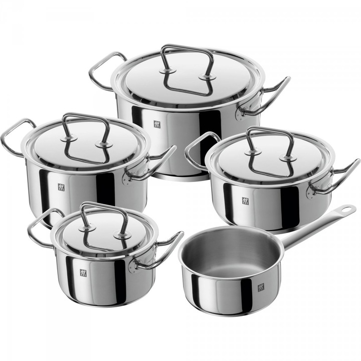 Комплект от 5 полирани тенджери, Zwilling