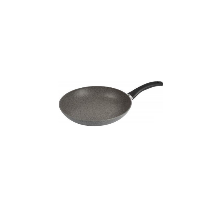 Тиган, Ballarini, Кован алуминий, 24 см, Сиво/Черно