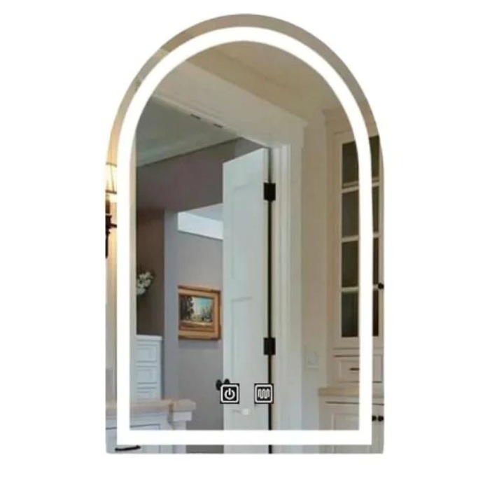 Oglinda Led Arcada, 80x50cm, Functie Dezaburire si Touch, J19