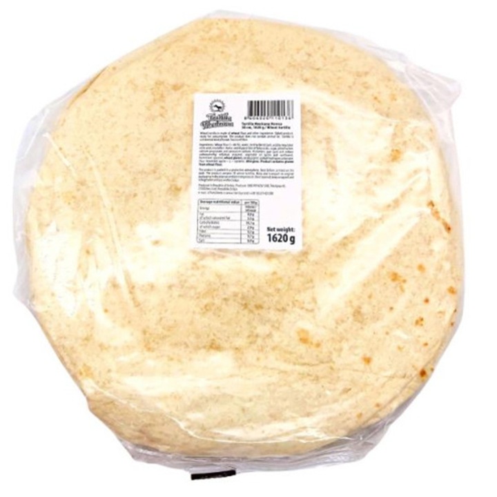 Set 2 x Lipie 30 cm din Faina de Grau Horeca, Tortilla, 1620 g