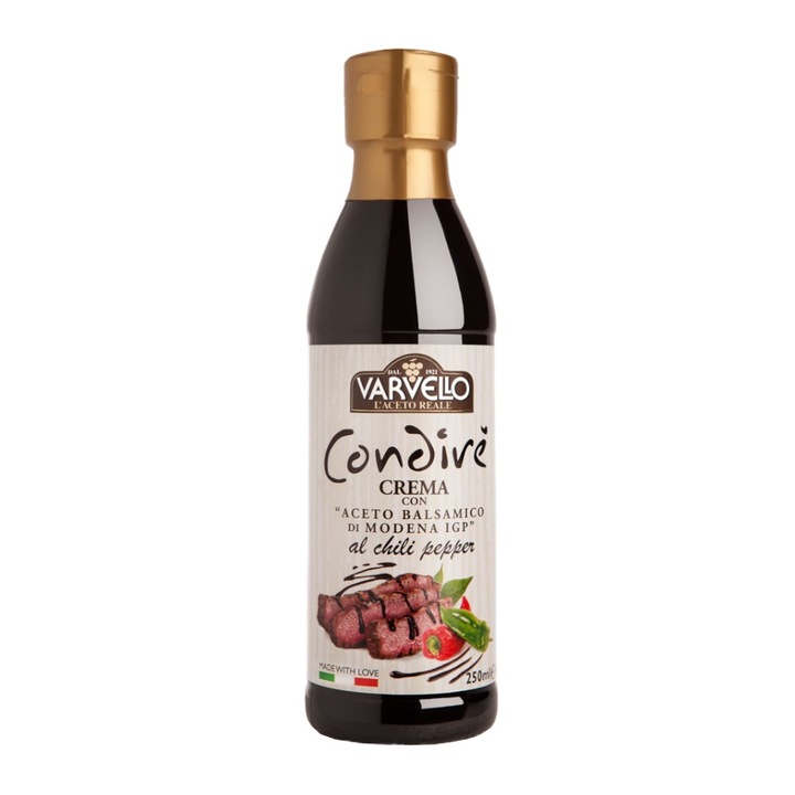 Set 3 x Crema de Otet Balsamic Chilli, Varvello, 250 ml