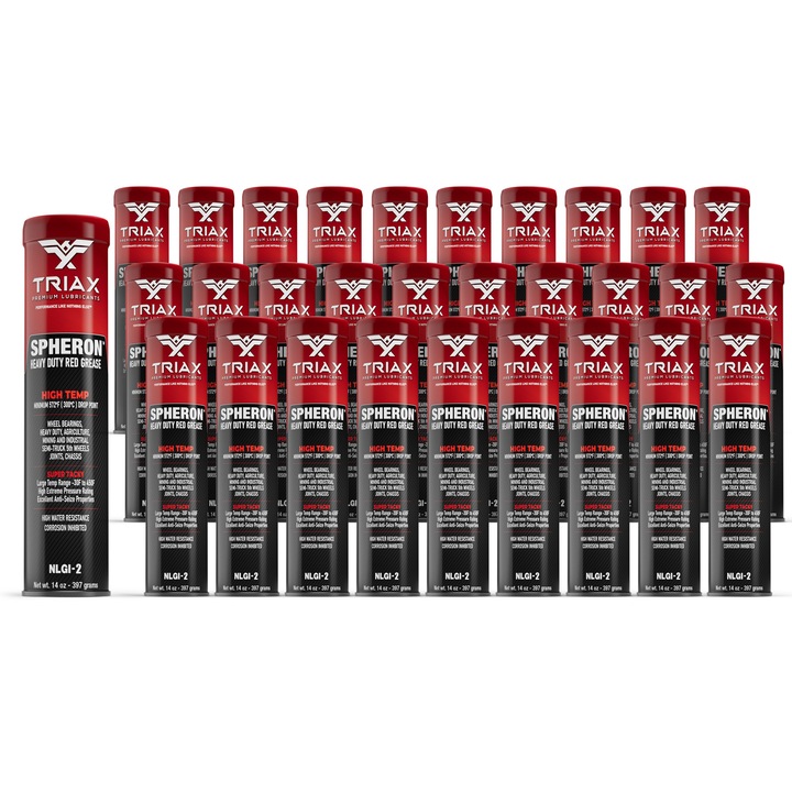 Vaselina pentru rulmenti 330 grade Celsius TRIAX SPHERON HT-2, 12kg (30 x 0.4 kg tuburi)