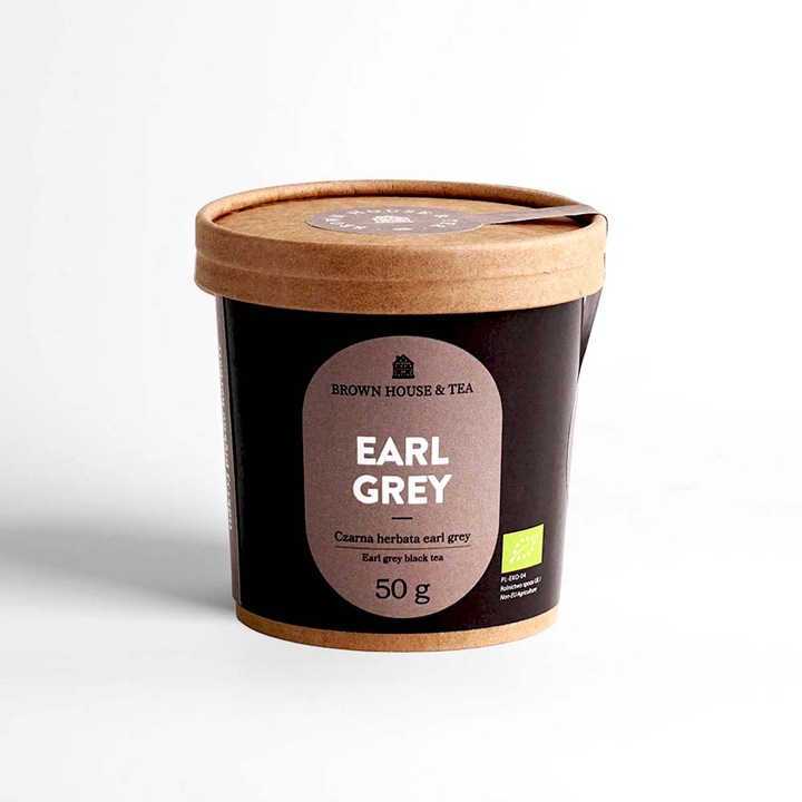 Kínai fekete tea Earl Grey "Earl Grey", 50g, Brown House & Tea