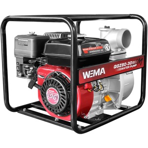 Motopompa apa curata Weima WMQGZ80-30, 3", motor 6.5 CP, 196 cmc, 4 timpi, benzina, debit 60 mc/h, refulare 30 m, absorbtie 5 m