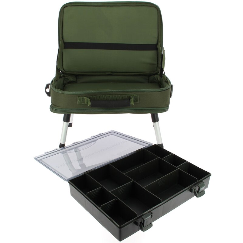 Buy NGT Carp Fishing 4 1 Tackle Box with Stiff Rig Wallet and Insulated  Carryall Bag Online at desertcartKUWAIT