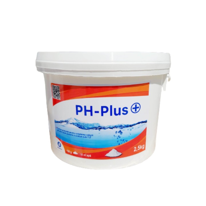 Substanta pentru ridicarea pH-ului din apa, PH-Plus 2.5 kg