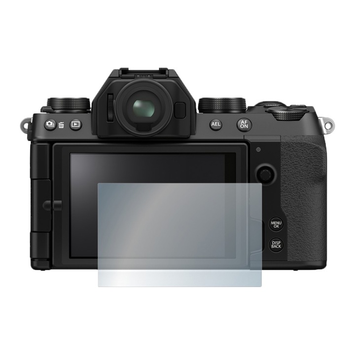 Set Folie 3 Bucati Protectie Ecran Aparat Foto Pentru Fujifilm X-S10, Hydrogel Regenerabil, Flexibil, Ultra Durabil, Optim Protection Technology