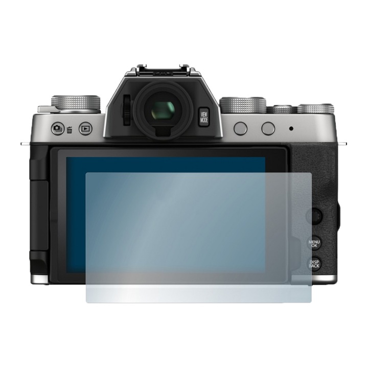 Set Folie 3 Bucati Protectie Ecran Aparat Foto Pentru Fujifilm X-T200, Hydrogel Regenerabil, Flexibil, Ultra Durabil, Optim Protection Technology