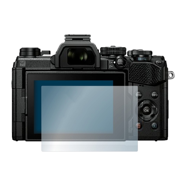 Set Folie 3 Bucati Protectie Ecran Aparat Foto Pentru Olympus OM SYSTEM OM-1, Hydrogel Regenerabil, Flexibil, Ultra Durabil, Optim Protection Technology