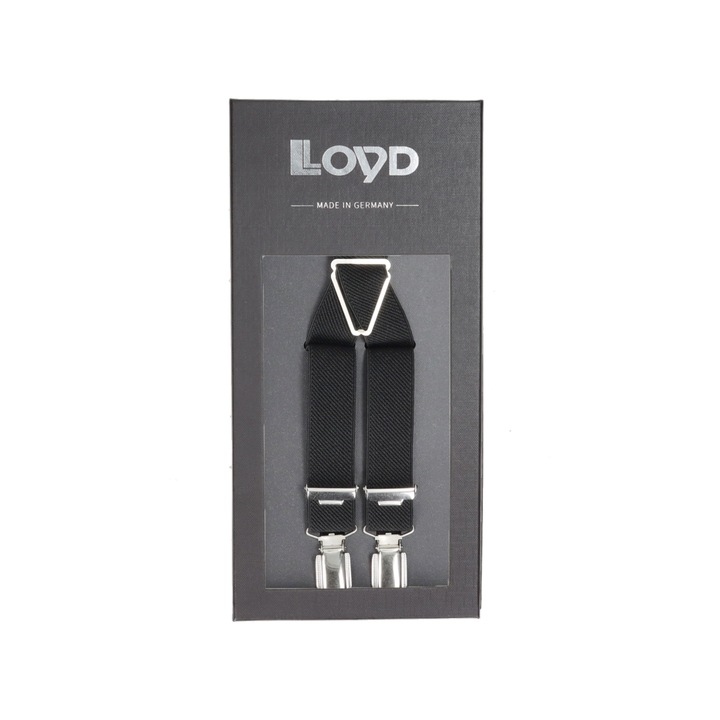 Мъжки тиранти, Lloyd, 6783, 120 см, черни