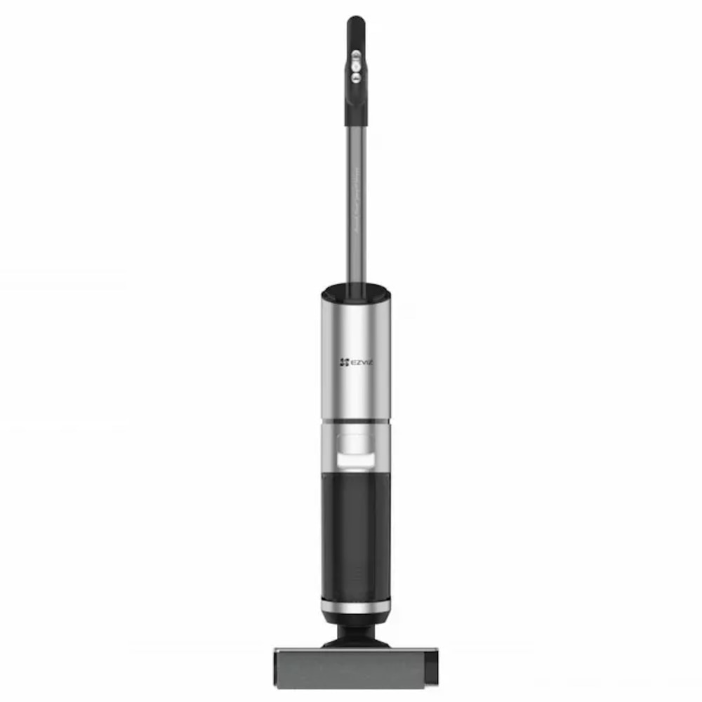 Aspirator vertical EZVIZ RH2, Smart Cordless Wet & Dry Vacuum Cleaner, 4000 mAh, fara fir, Negru argintiu
