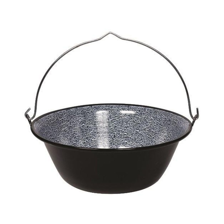 Ceaun pentru gatit din otel emailat 13 l, 3.9 mm grosime, Strend Pro