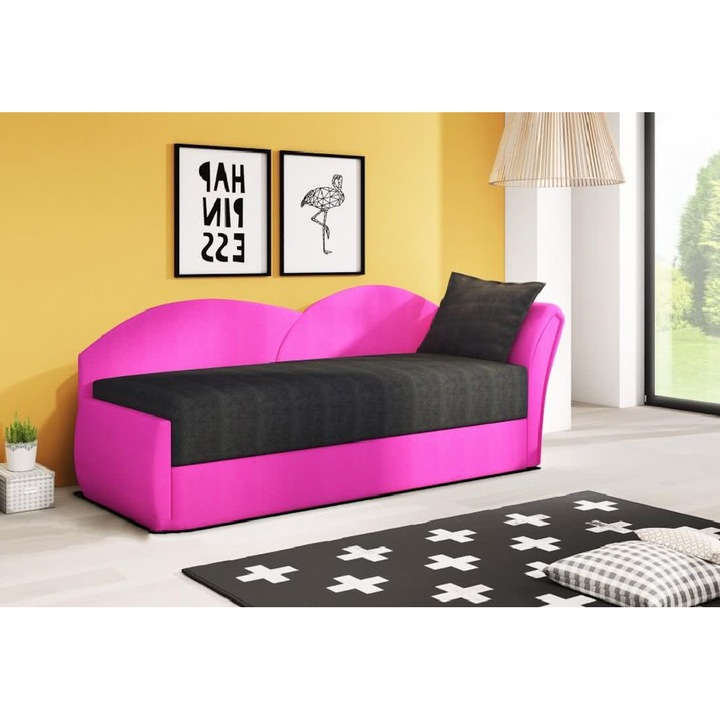 Riccardo kinyitható kanapé, 200x80x75 cm, jobbos