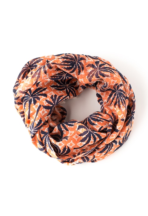 Juicy Couture Оранжев шал на шарки