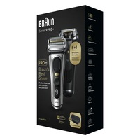 Aparat de ras electric Braun Series 9 PRO+, cap ProComfort, suport de incarcare, 9557s