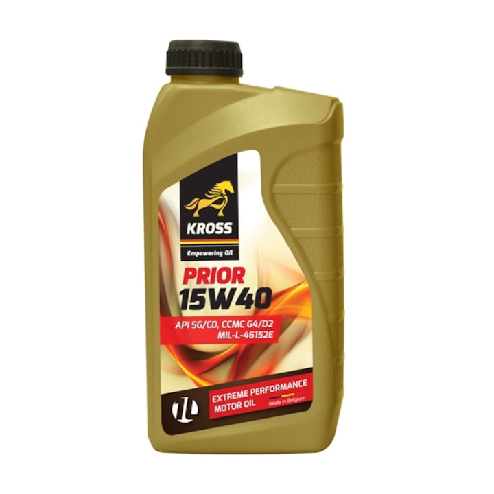 Kross Motorolaj, Prior, 15W40, Ásványi, 1L