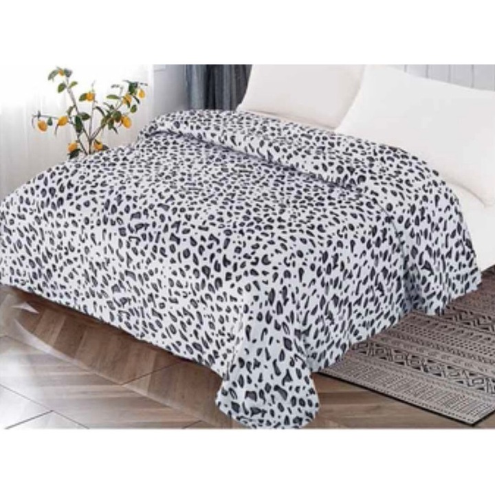 Patura de pat dublu, Cocolino, Sonia-Home, Animal Print, 200x230cm