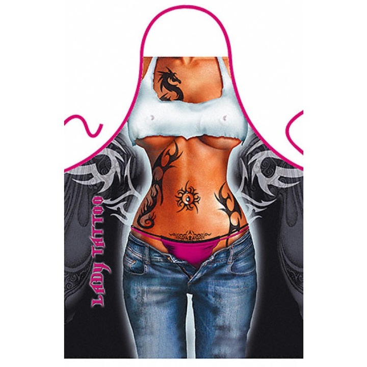 Vicces sors, Erotika, Lady Tattoo nyomattal