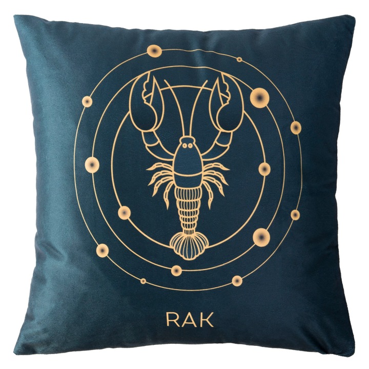 Dekoratív párnahuzat ZODIAK 40x40 Darymex sötétkék