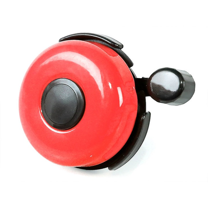 Sonerie bicicleta, Jet, 52 mm, Rosu