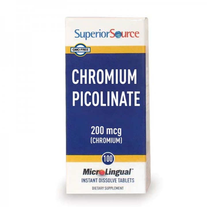 Supliment nutritional, Superior Source, Echilibru zahar din sange, 200 mg x 100 comprimate sublinguale