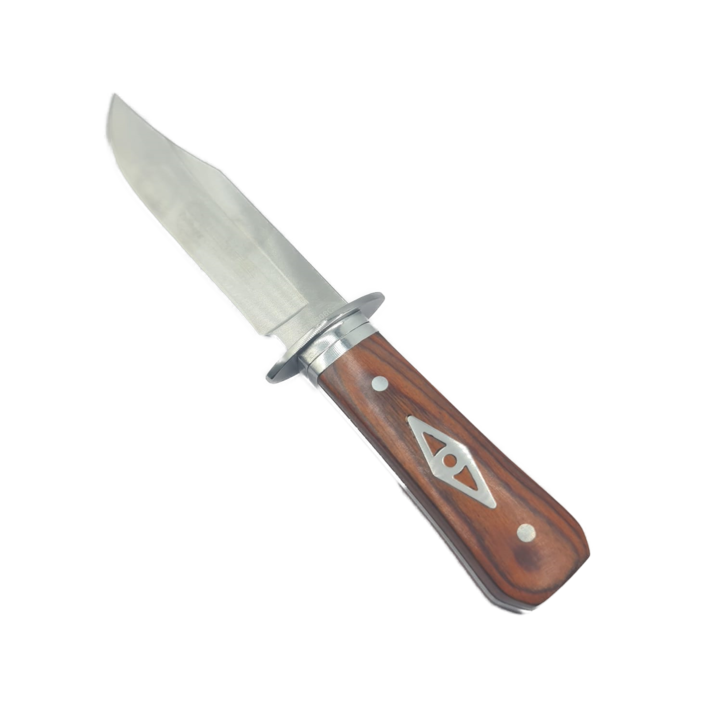 Cutit de Vanatoare, Model Romb, Otel Inoxidabil, Husa, 21 cm, Dalimag