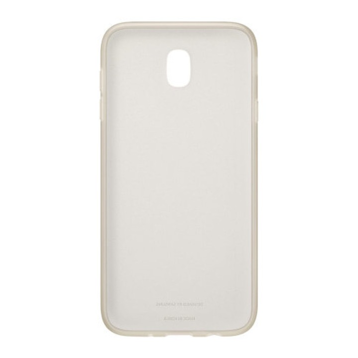 Husa pentru Samsung Galaxy J7 2017 jelly cover gold