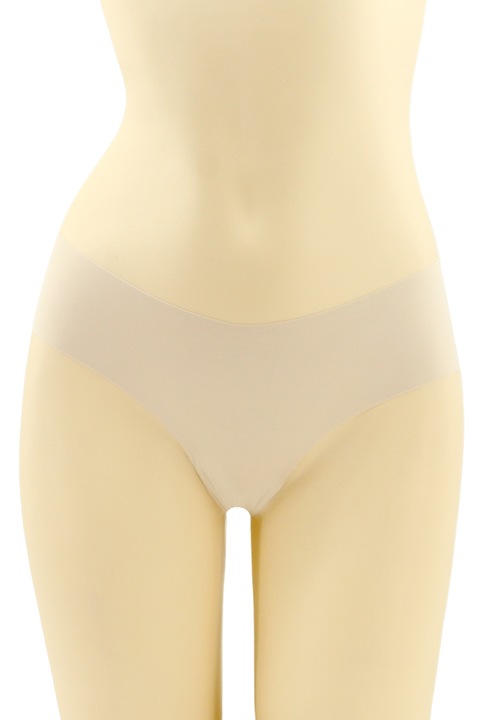 Класически бикини с прозрачни сегменти CT-Q8201бежови 88406, Бежов, M