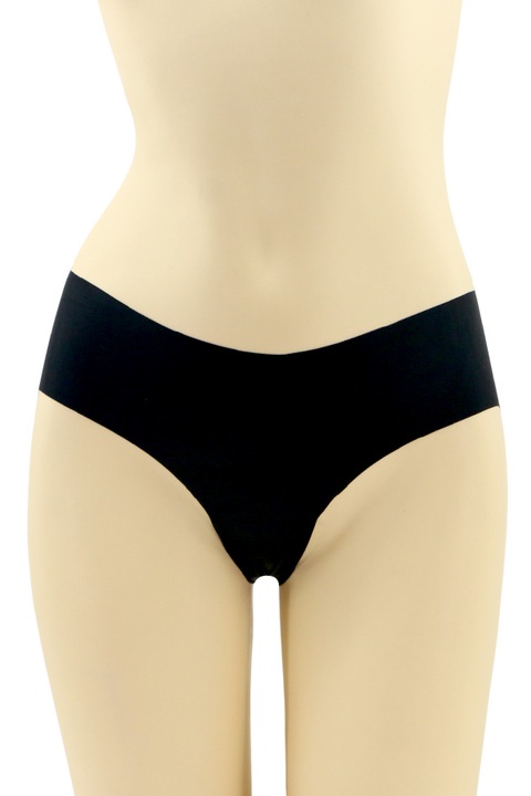 Класически бикини с прозрачни сегменти CT-Q8201 черни 88407, Черен, M