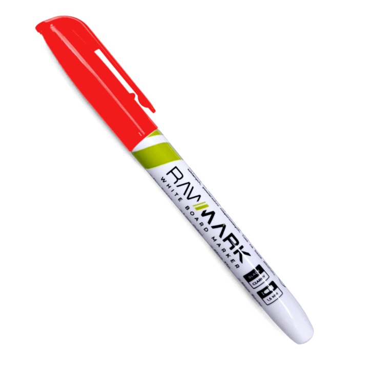 Marker suchościeralny bez magnesu czerwony