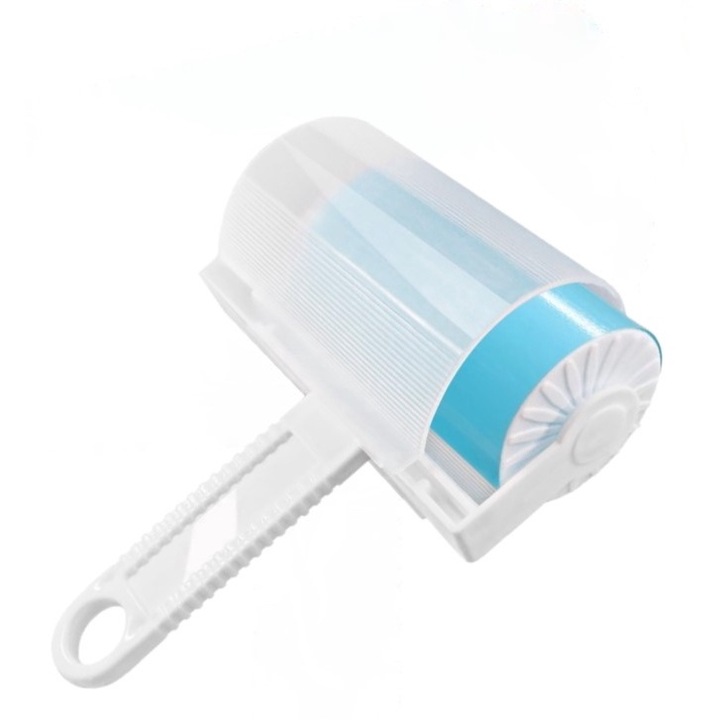 Rola Reutilizabila pentru Intretinerea Hainelor si Indepartarea Scamelor, fara Consumabile, Premium, Albastru, CBD CORAL BEST DEALS 1 bbl