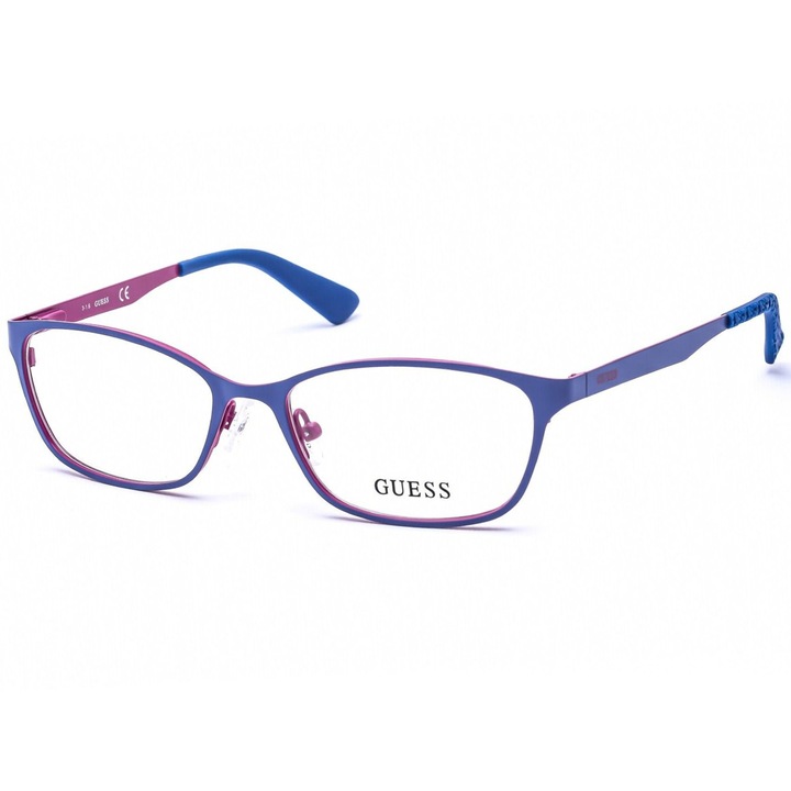 Дамски слънчеви очила Guess, 49/16/145, Син мат
