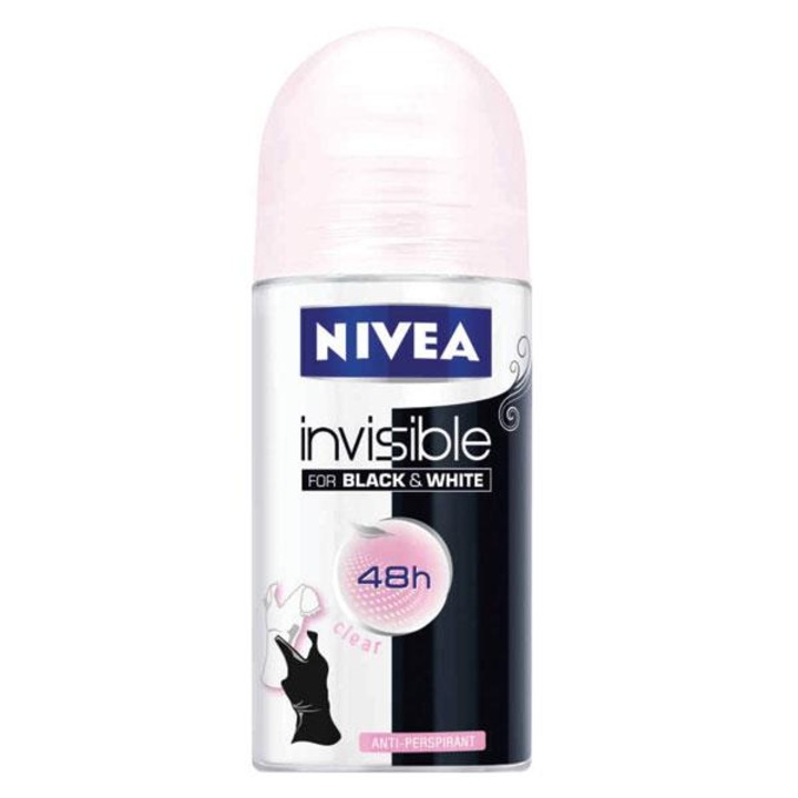 Antiperspirant Nivea roll-on invizibil Black&white original 50 ml