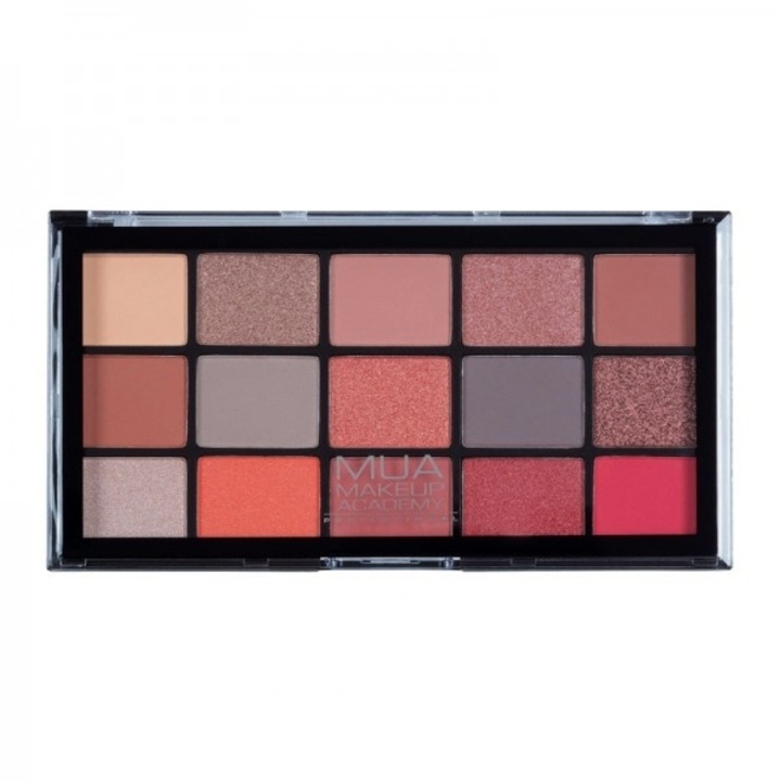 Paleta de machiaj, Makeup Academy, MUA, 15 culori, Multicolor