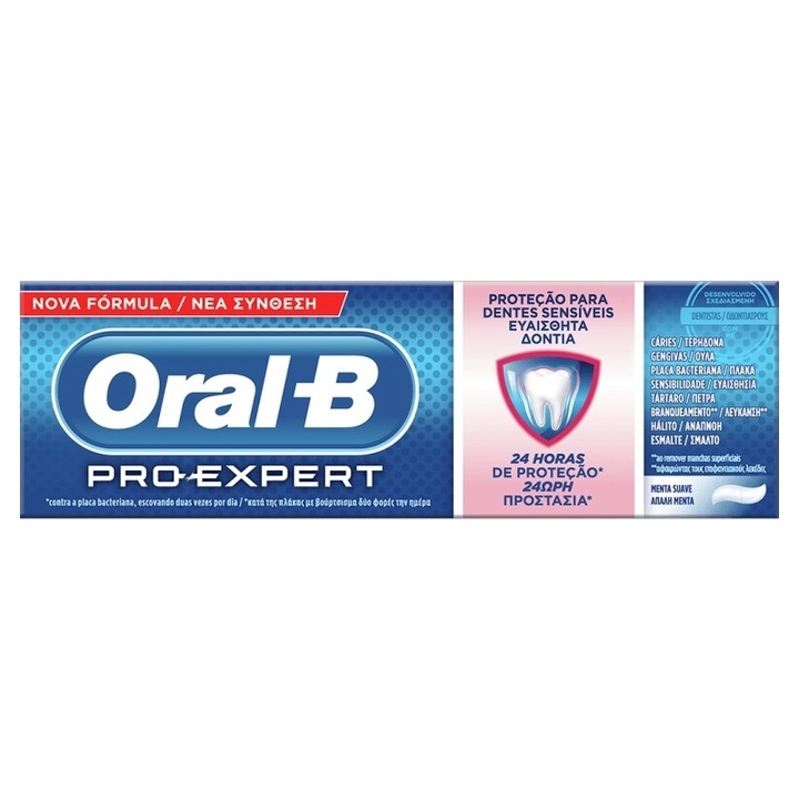 Паста за зъби, Oral-B, Pro-Expert Sensitive Protection, 75 ml