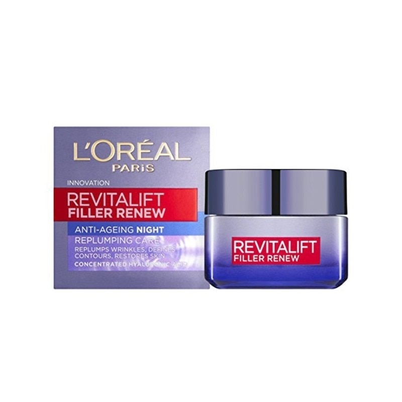 L Oreal Revitalift Filler Renew Anti Ageing Night Replumping Care 50ml 401 8951 Emag Ro