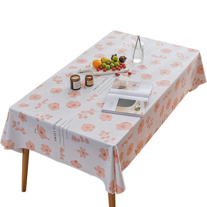 Kerti asztal, Jormftte, PVC, vízálló, csúszásgátló, 140x200cm